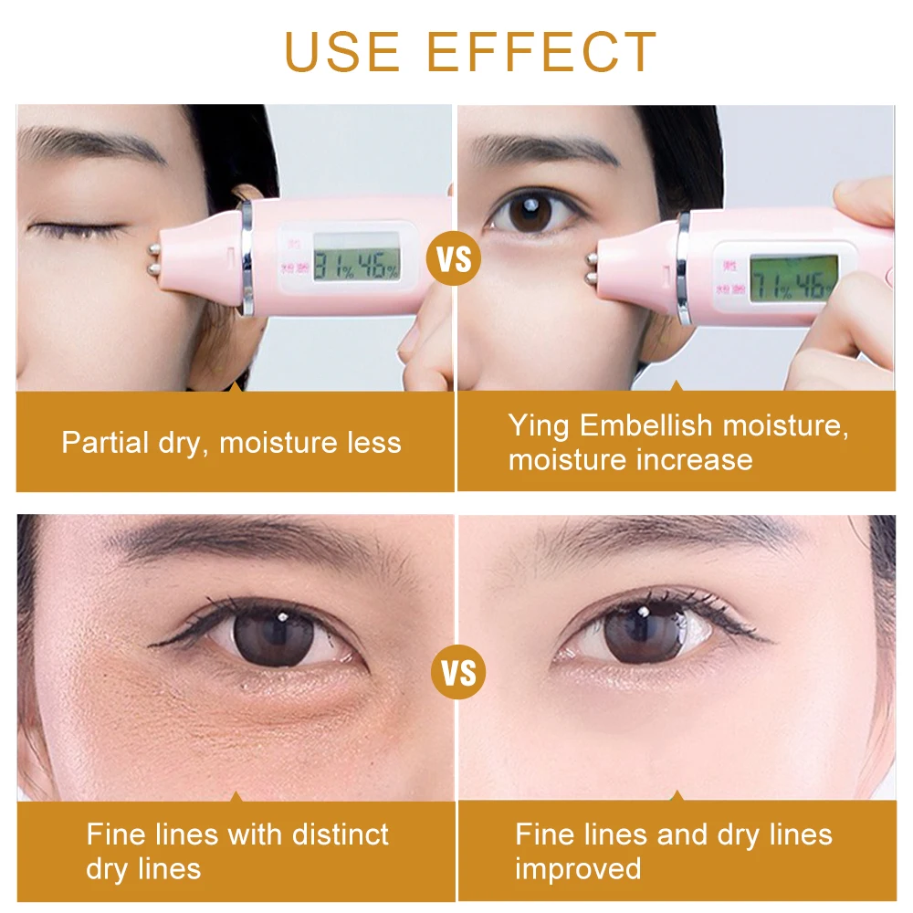 Free Sample 24K Gold Hydrogel Eye Mask Collagen Eyepatch Dark Circles Remover Anti Wrinkle Parches Para Ojos Sleeping Eyemask