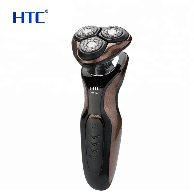  HTC Электрическая аккумуляторная машинка для стрижки лидер продаж модель водонепроницаемый беспроводной бритва машина