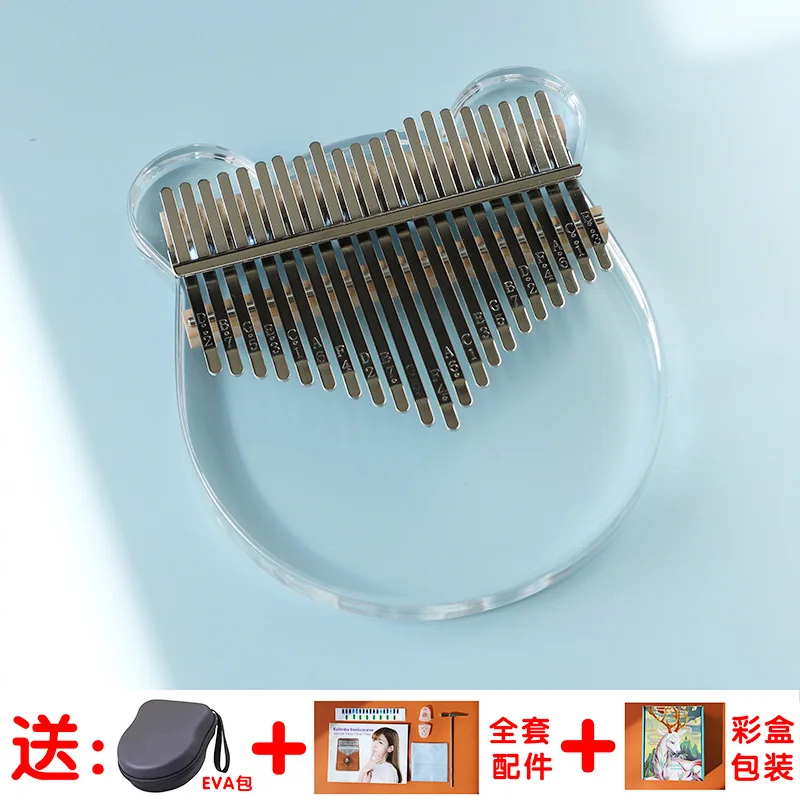 Wholesale Color Chromatic kalimba parts Note stickers phonetic kalimba accessories musical instrument 17 keys Thumb Piano