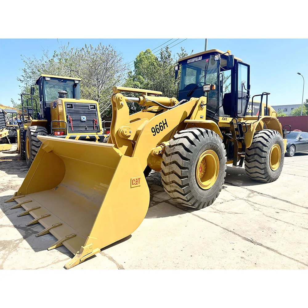 Колёсный погрузчик Caterpillar по низкой цене 966 ч 950 г Подержанные погрузчики CAT 966F/950 г/966Hpay из Японии