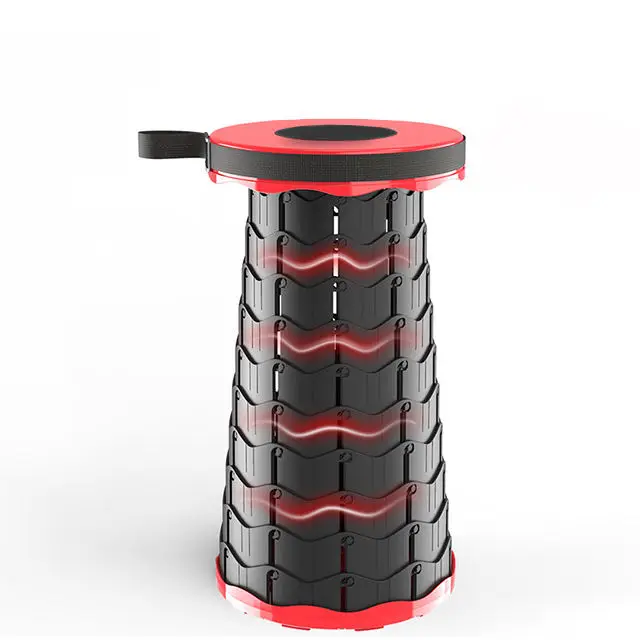 outdoor Telescopic Camping Folding chiar Retractable Foldable Adjustable Collapsible Plastic Step Stool  Outdoor Table