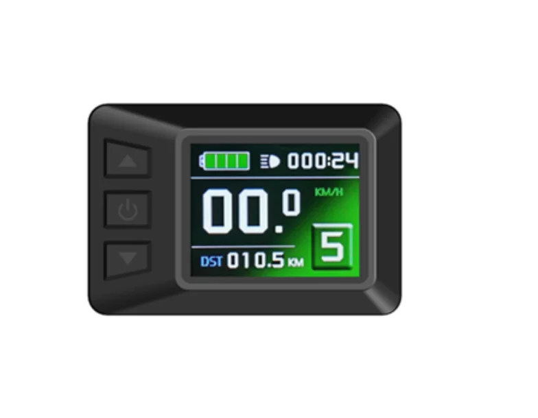 Kunteng новый красочный дисплей LCD7C Электрический велосипед ЖК-дисплей дроссельной заслонки водонепроницаемый с функциями 24 В 36 48 60 напряжение для продажи