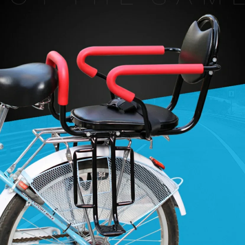 2-5 Years High Quality Bike Seat Safety Stable Cycling Pu Leather Soft Cushion Bicycle Seat