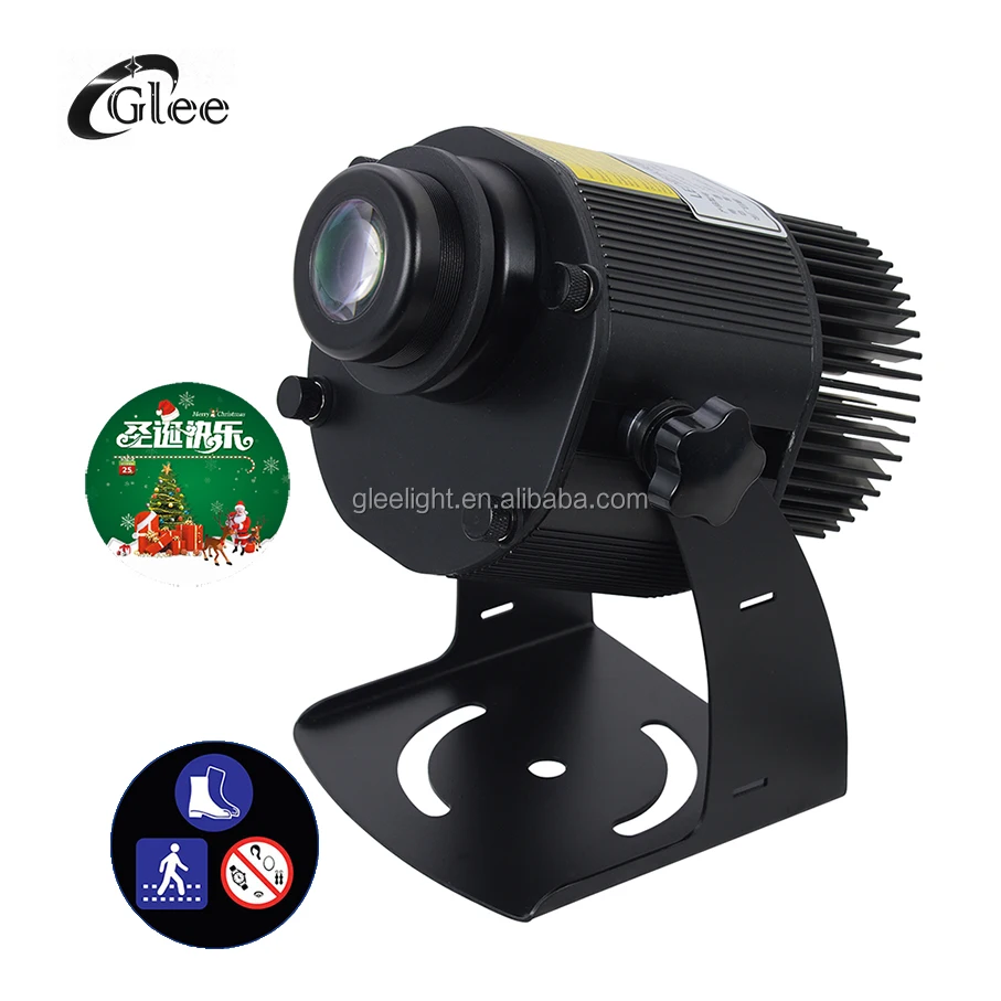 20W Professional Outdoor Waterproof IP65 LED Rotary Gobo Logo Project Projection Projector Profile Spot Light