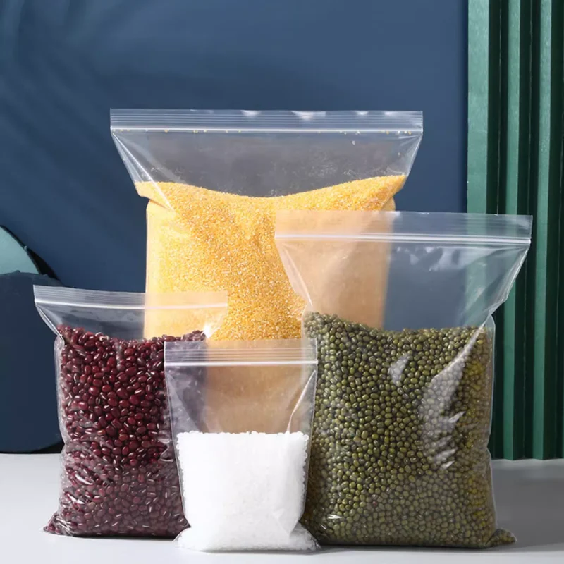 Silk Printing Pe ziplock Plastic Bags With Slider With Frosted Or Glossy Side