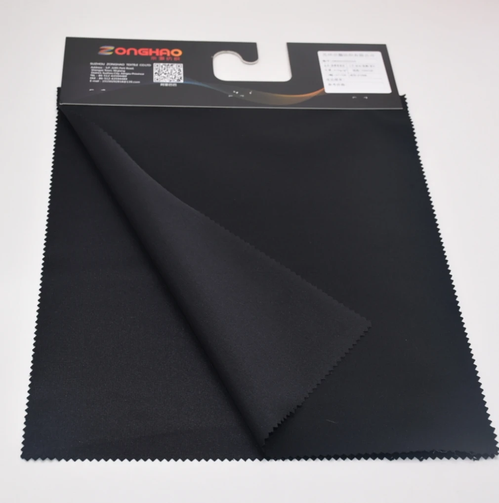 75D high elastic pongee textile fashion down jacket lining outdoor sportwear fabric