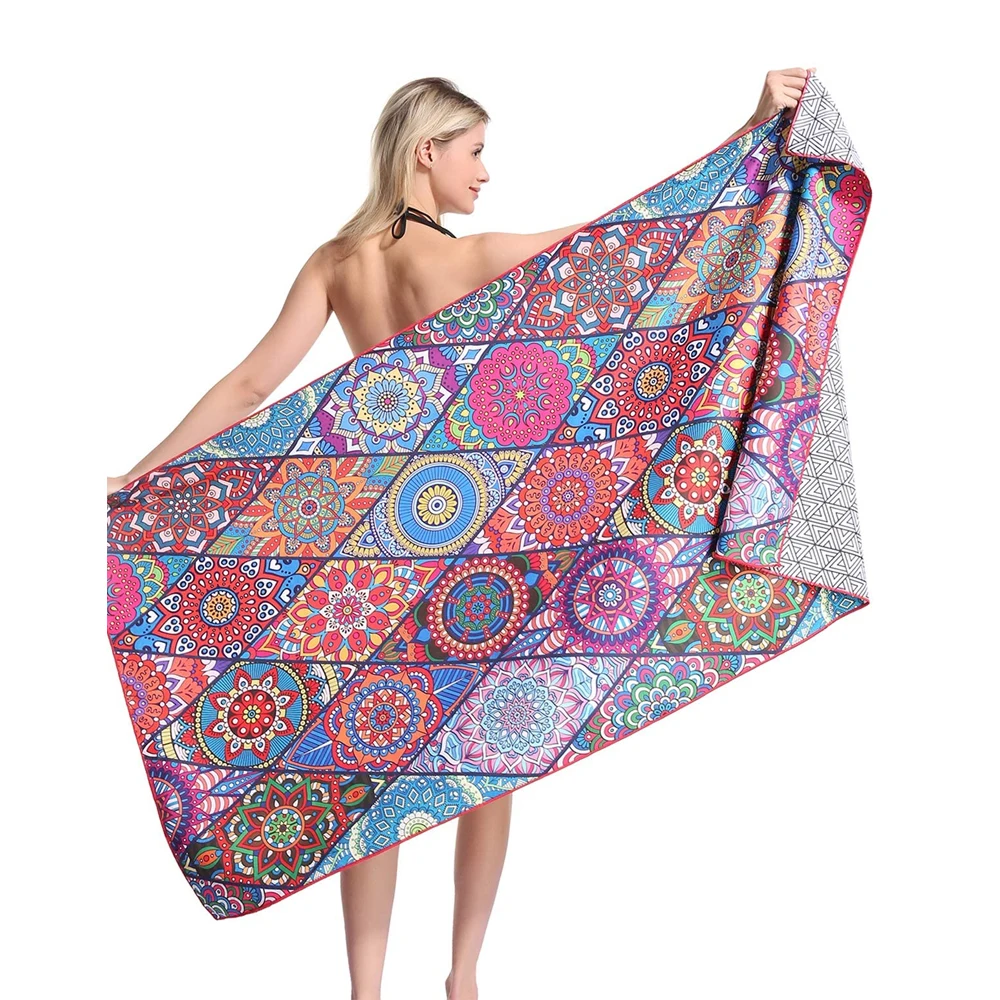 Different sizes italy american flag brazil beach towels pareo