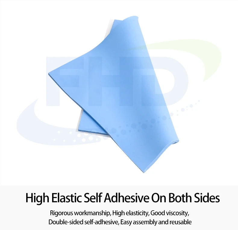 0.5Mm 1Mm 2Mm Thick Rubber Silicon Thermal Conductive Insulating Sticky Pad Pack Xbox Sheet Thermal Pads Cpu Thermal Grizzly 2Mm