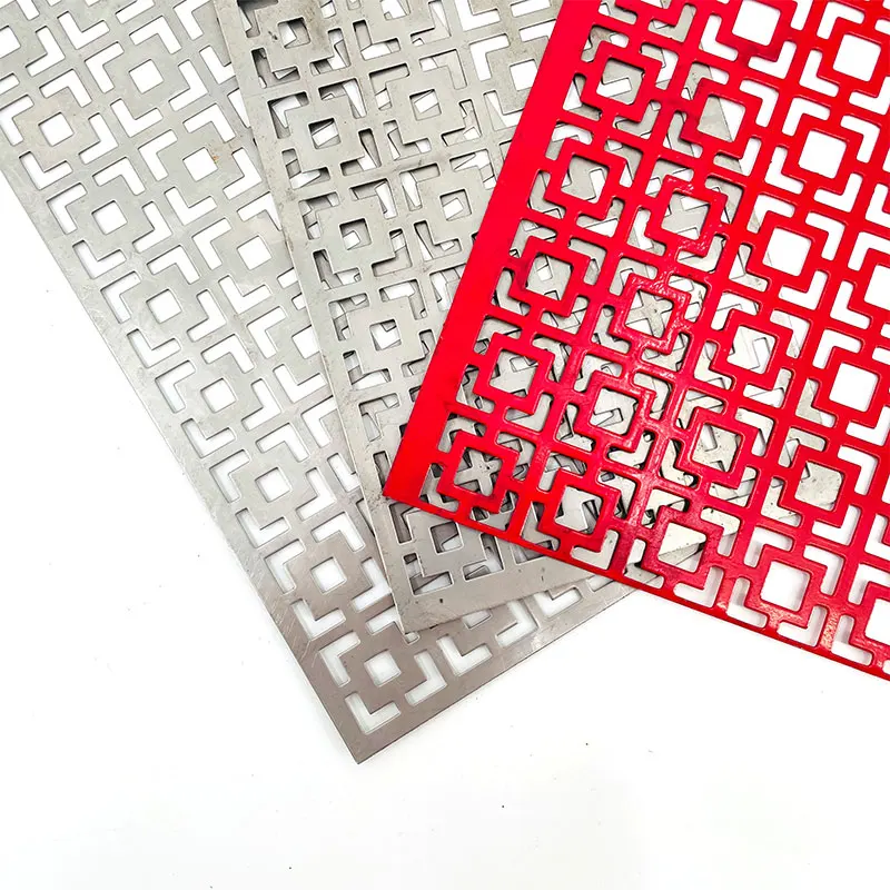 Decorative Sheet Metal Perforated Panels Furniture Perforated Mesh Customized for Outdoor