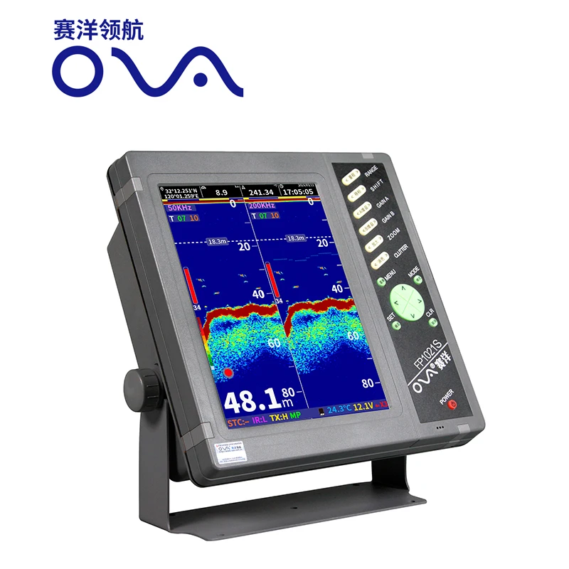 10 inch salt water fish sonar fish finder nmea 0183 fish finder 700 m