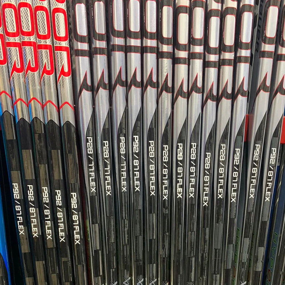 Factory Stock Carbon Fiber 18k Quality Custom Super OEM Hockey Clubs Lightweight 325g 350g 375g 395g Ice Hockey China Ice Ho