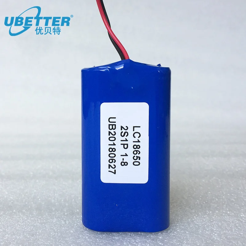 Аккумуляторная батарея 2S1P, 7,4 В, 1800 мАч, 18650 Ач, литий-ионная