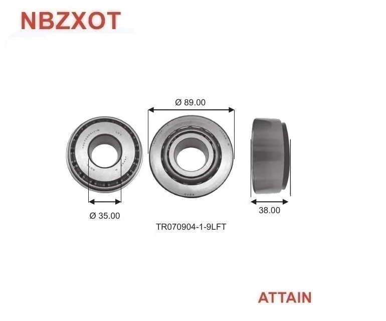 ATTAIN NBZXOT BRAND 352217 Double Row Tapered Roller Bearing ,FRANCE CAR clutch release bearing VKC2051 VKC2189 BAC340NY06B