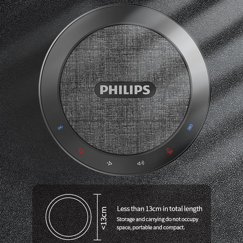 Philips originalmeeter настольный микрофон для конференц-связи беспроводной Bluetooth мультисоединение 5 метров PSE0401
