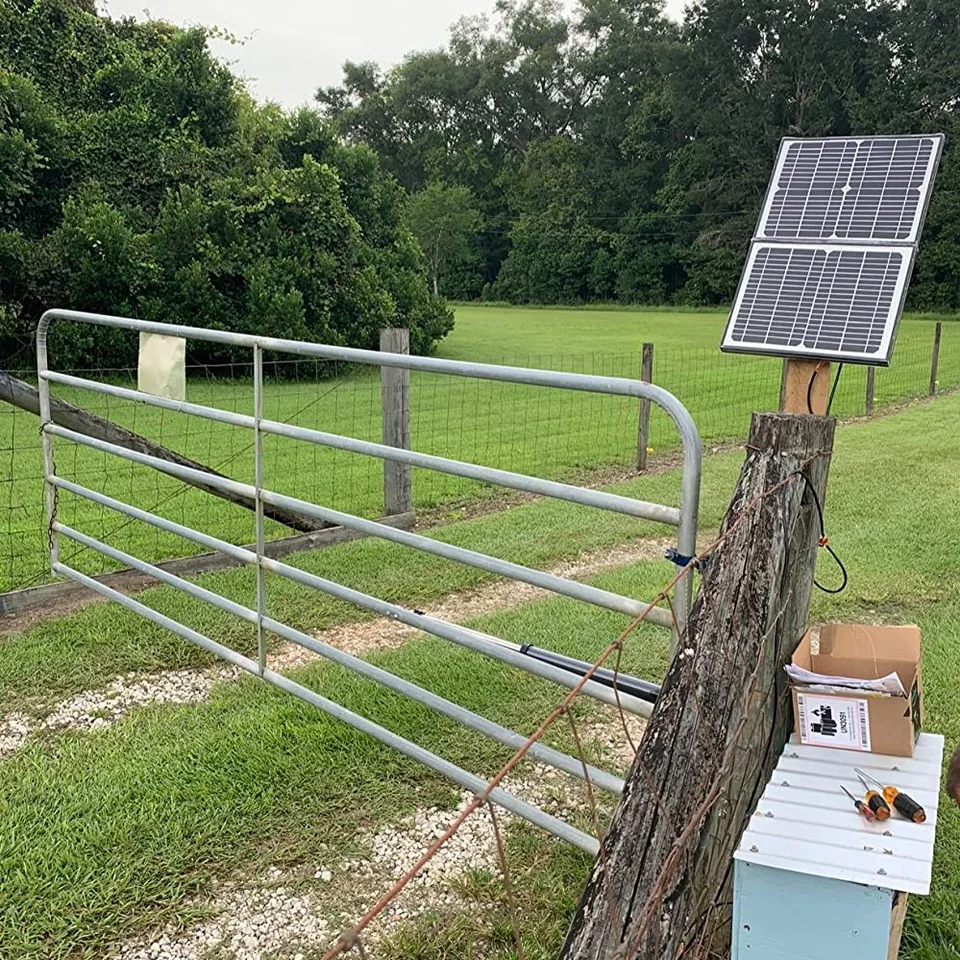 Farmhouse European 2 Years EKD365 CN Swiss Automatic Solar Swing Gate Opener