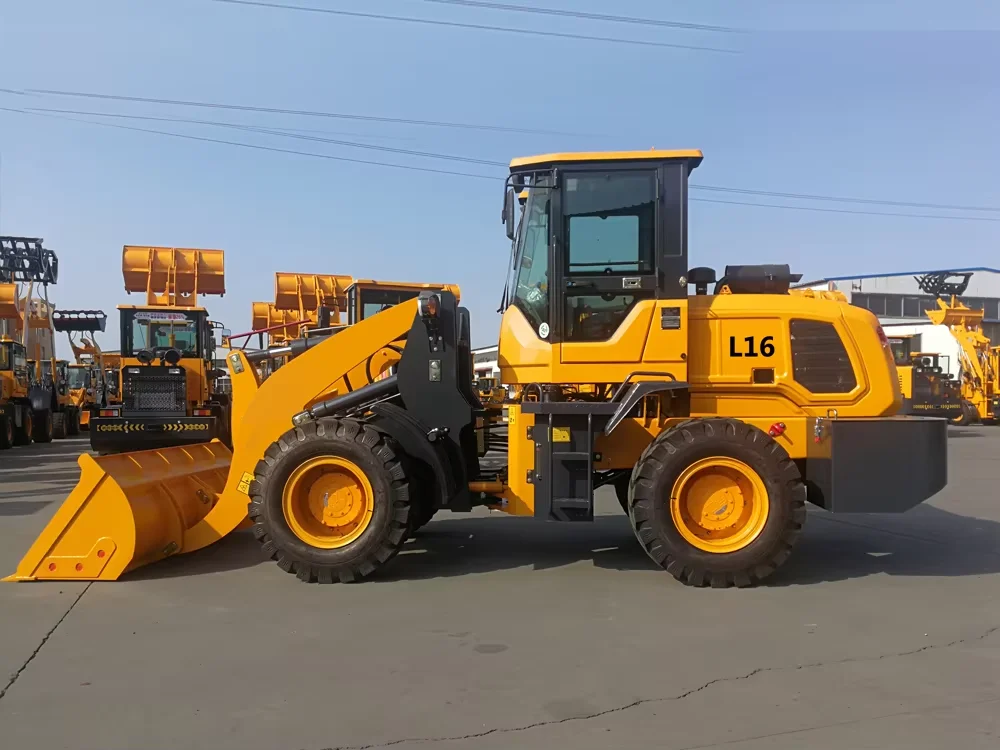 Китайский известный бренд новый продукт колесный погрузчик L16 1 6 тонны фронтальный Лучшая цена в мире