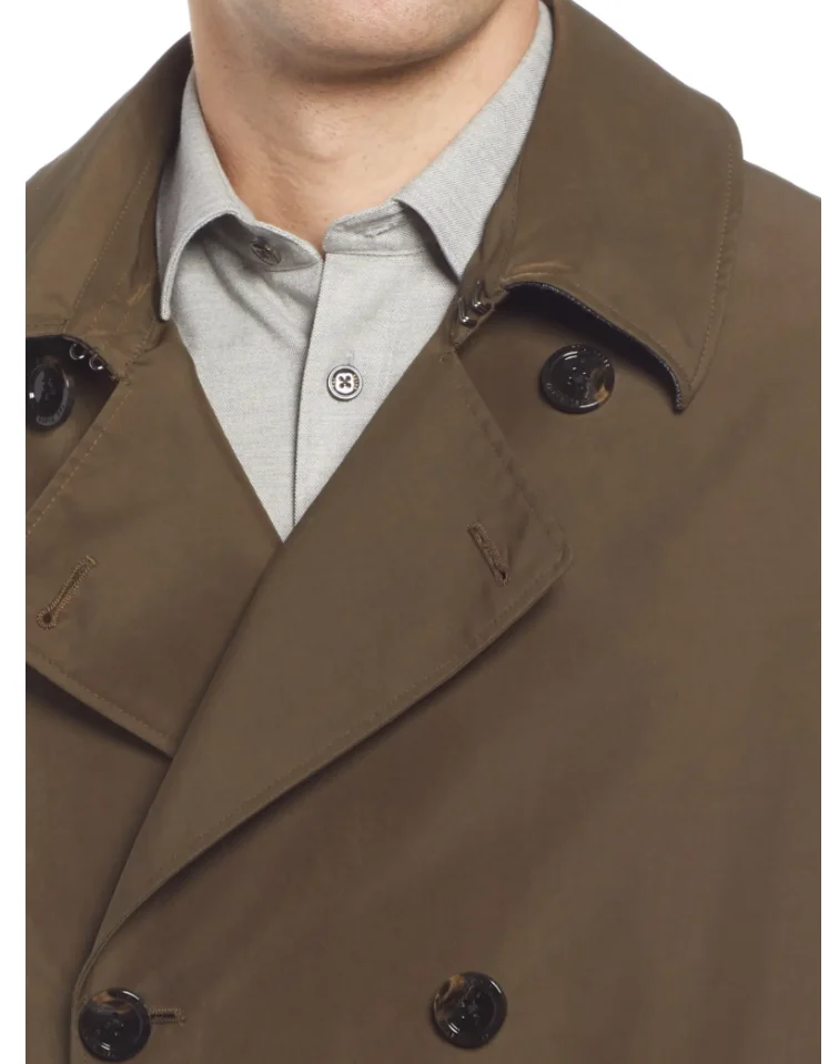 OEM ODM Custom Luxury Trench Coats Worsted Wool Overcoat Men Warm Winter Long Men Cashmere Overcoat For Men