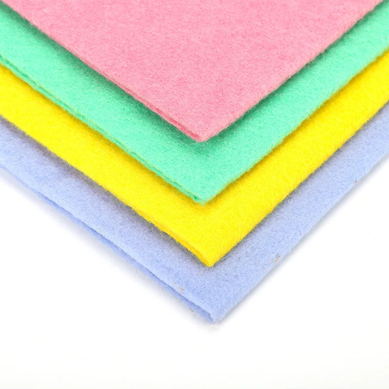 Factory Supply Best Quality spunlaced nonwoven Microfiber cleaning fabric disposable biodegradable towel floor cleaning cloth