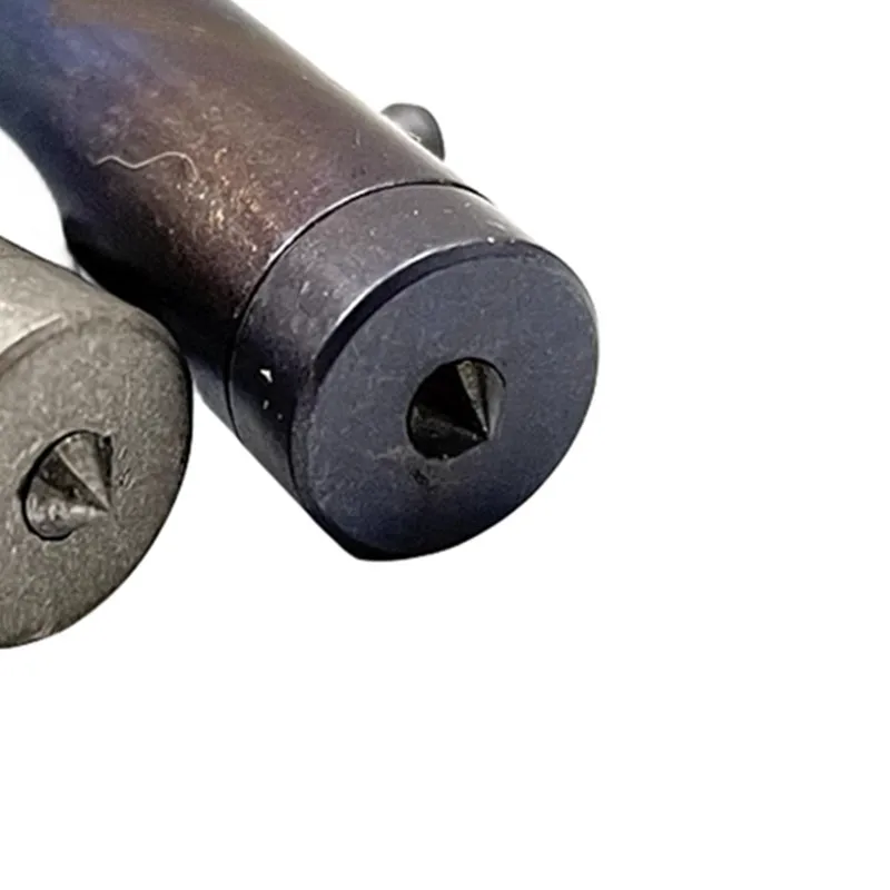 Stone Washed Titanium Pen with Bolt Action Function and Glass Breaker