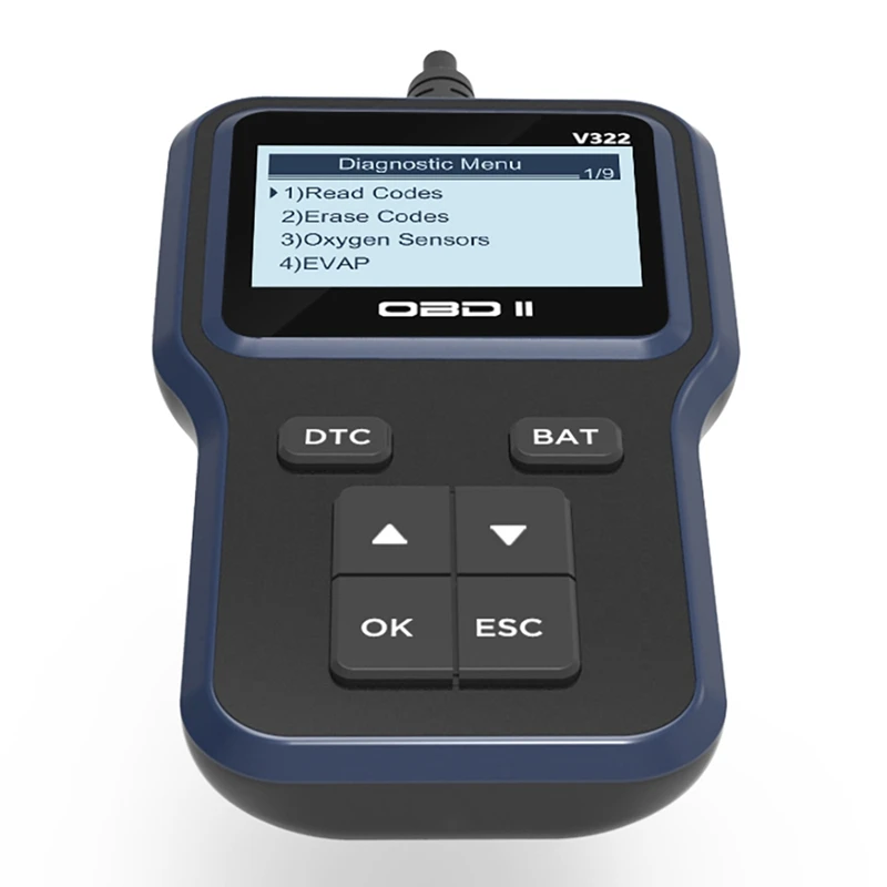 ODB2 Reader Car Diagnostic Tool Scanner To Read Code OBD-II Pro V322 Car Computer Diagnostic Instrument.