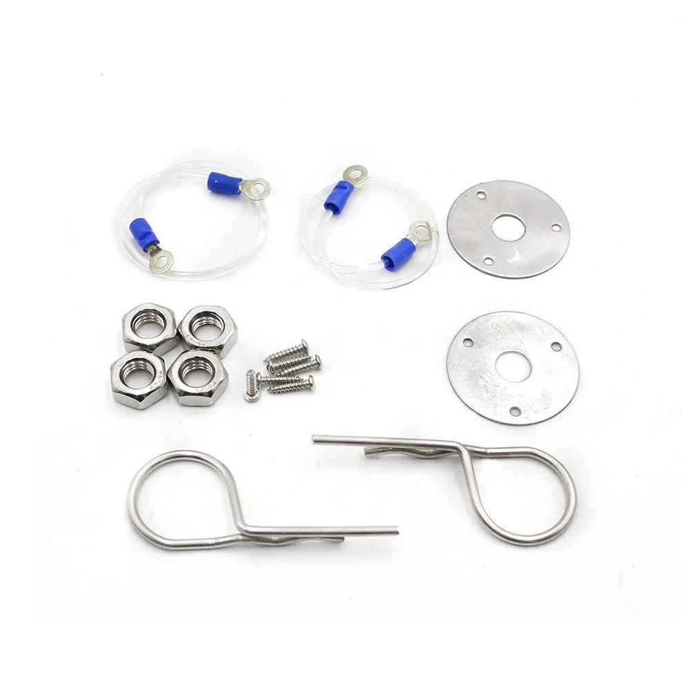 Четыре цвета сплав вниз замки капота шпильки капот Pin замки инструментов