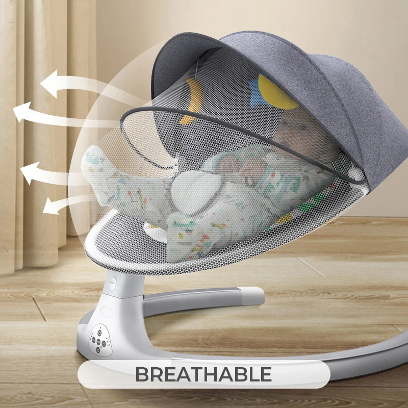 Made in China hanging sleeper crib hammock cradle bed Rocker bouncer baby swing high chair