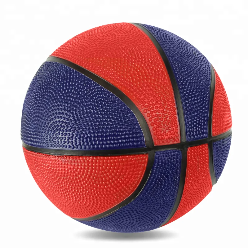 Official Size And Weight Cheap Colorful Inflatable Soft Rubber Basketball Ball