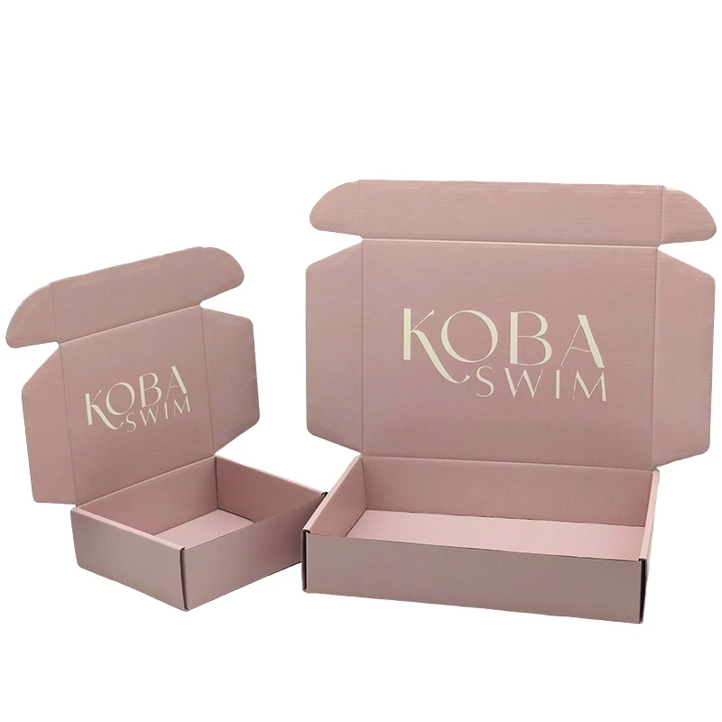 Wholesale custom printed unique corrugated shipping boxes custom logo cardboard mailer box