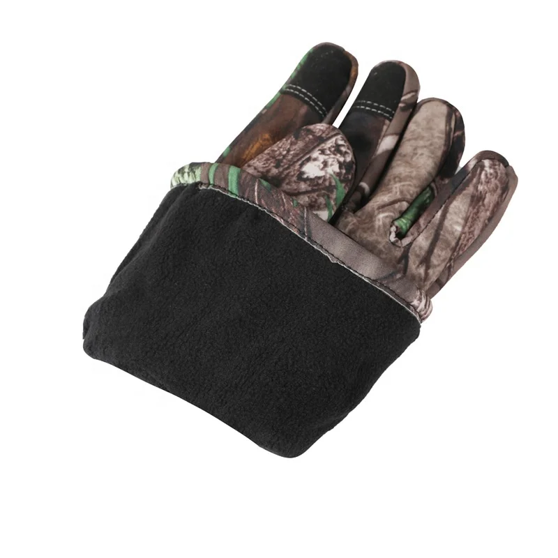 Bicycle Motocross Gloves Winter Camo Hunting Warm Non-slip Fishing Gloves Waterproof Touch Screen Ski Camping Gloves