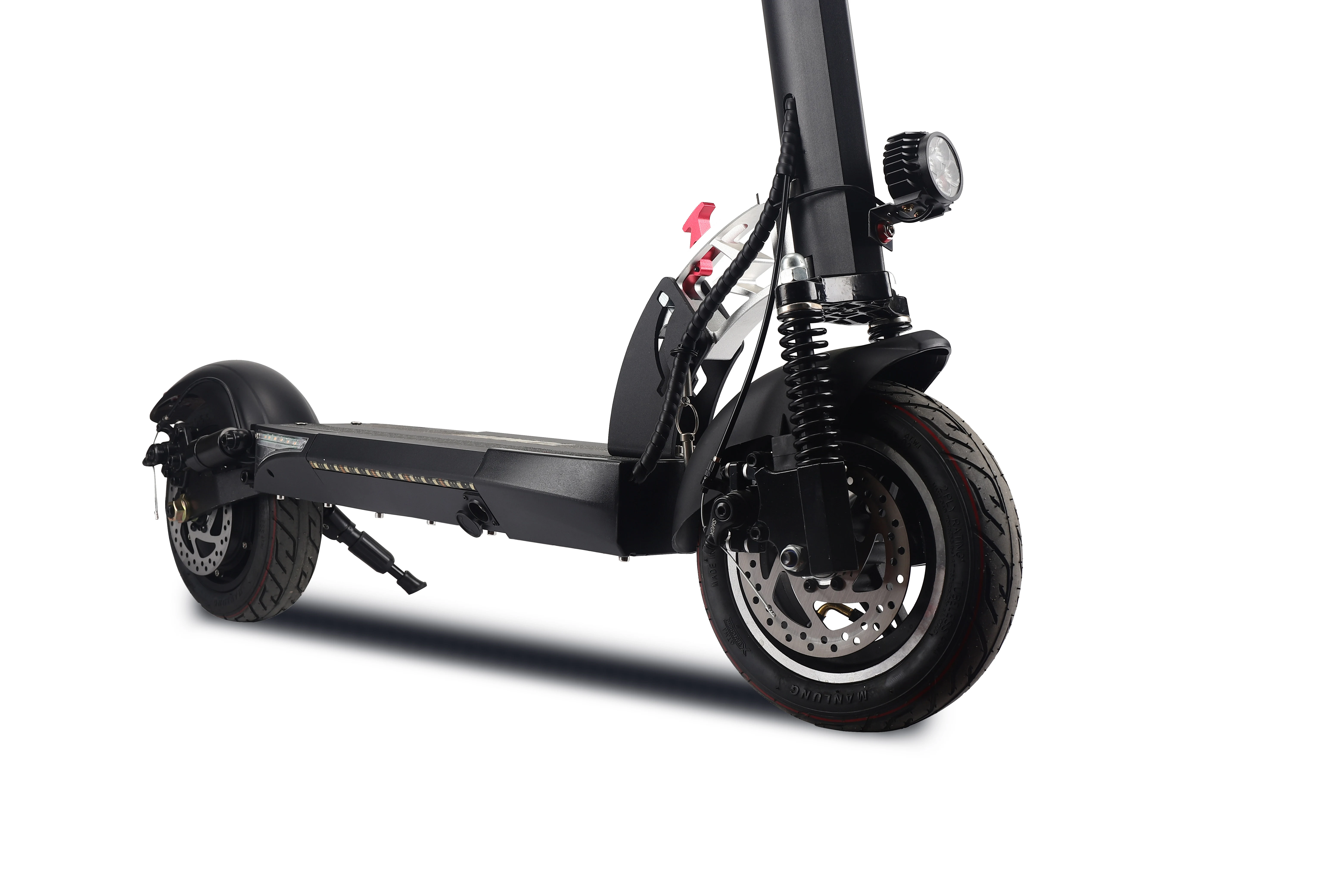 Томини (Прямая поставка 10 дюймов 1000 Вт Электрический скутер 2 wheeler с сертификатом соответствия CE складной взрослый самокат толкать скутеры