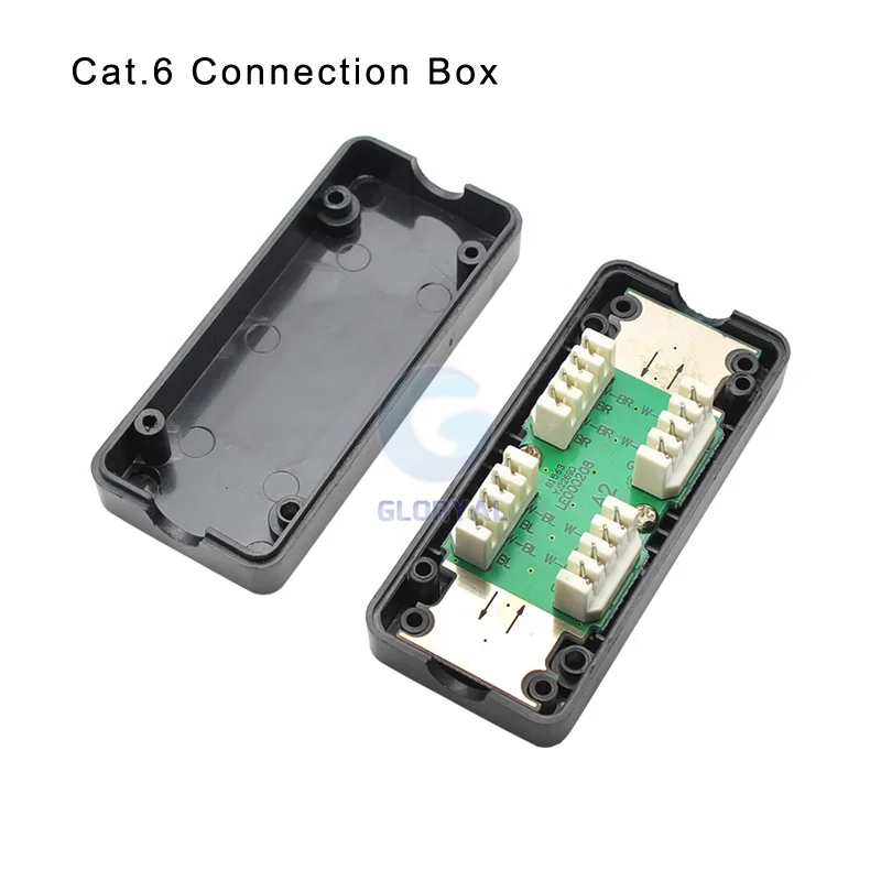 GL-1139A UTP RJ45 Surface junction distribution unshielded Cat.6 Connection box INLINE COUPLER