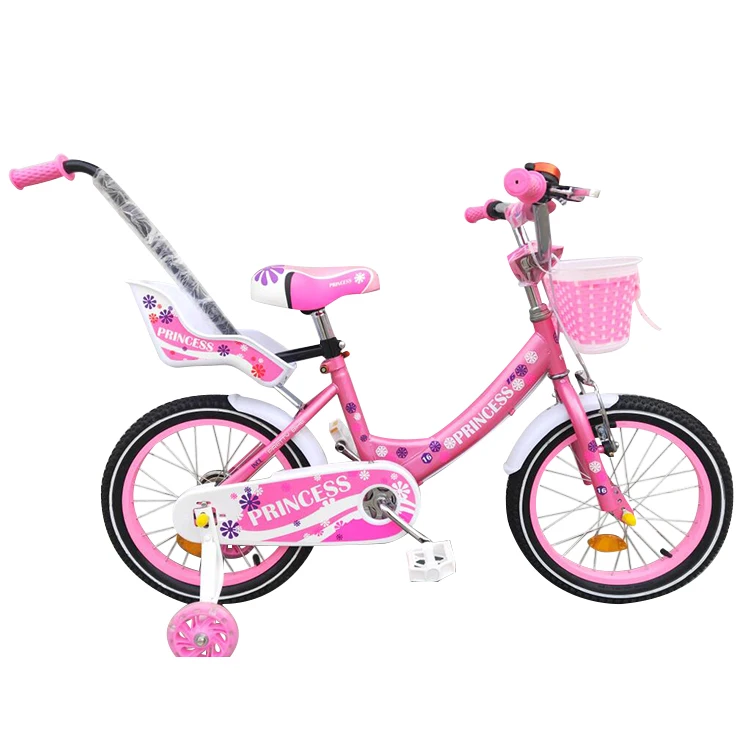 Good Quality Beautiful Children Bike 16 inch Kids Bicycle for Girl with push Road