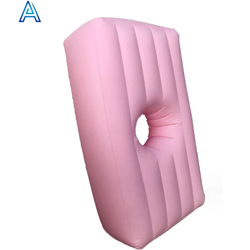 Hot sale new design eco-friendly vinyl PVC inflatable piles hemorrhoids operation treatment beauty buttock rest air mat air bed