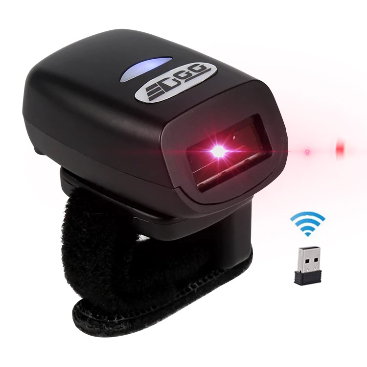 Edoo Warehouse Barcode Scanner Bt Usb 2.4ghz Wireless Barcode Reader 1d/2d Automatic Qr Code Scanner For Supermarket