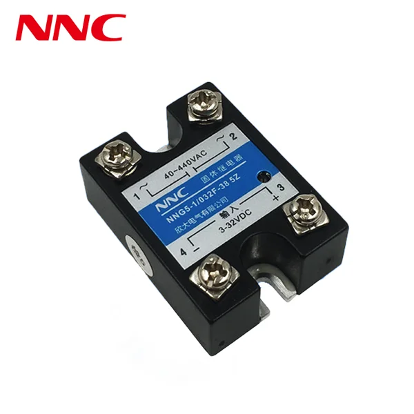 Single Phase Mini Solid State Relays  NNG5-1/032F-22.38(SSR-DA) Top quality black 5A 10A 15A SSR,