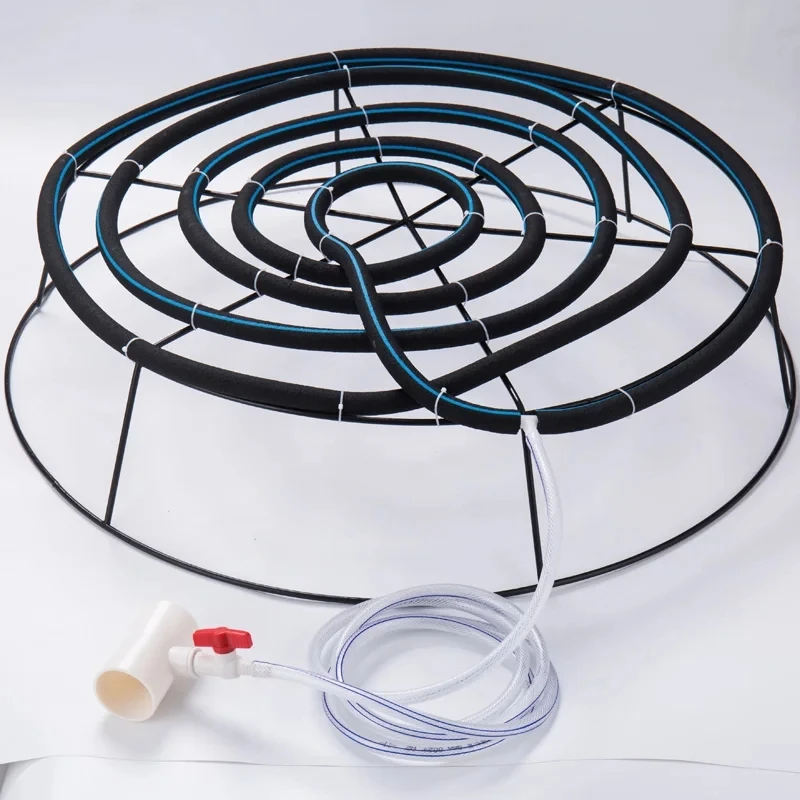 5m Nanometer Air Pump Hose Aquaculture Aquarium Fish Lake Pond Increase Oxygen Aeration Tube Hose Black PE Plastic Flexible