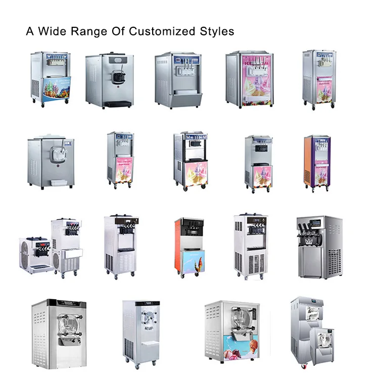 Customize Icetro Soft Ice Cream Machine Ice Creams Machines