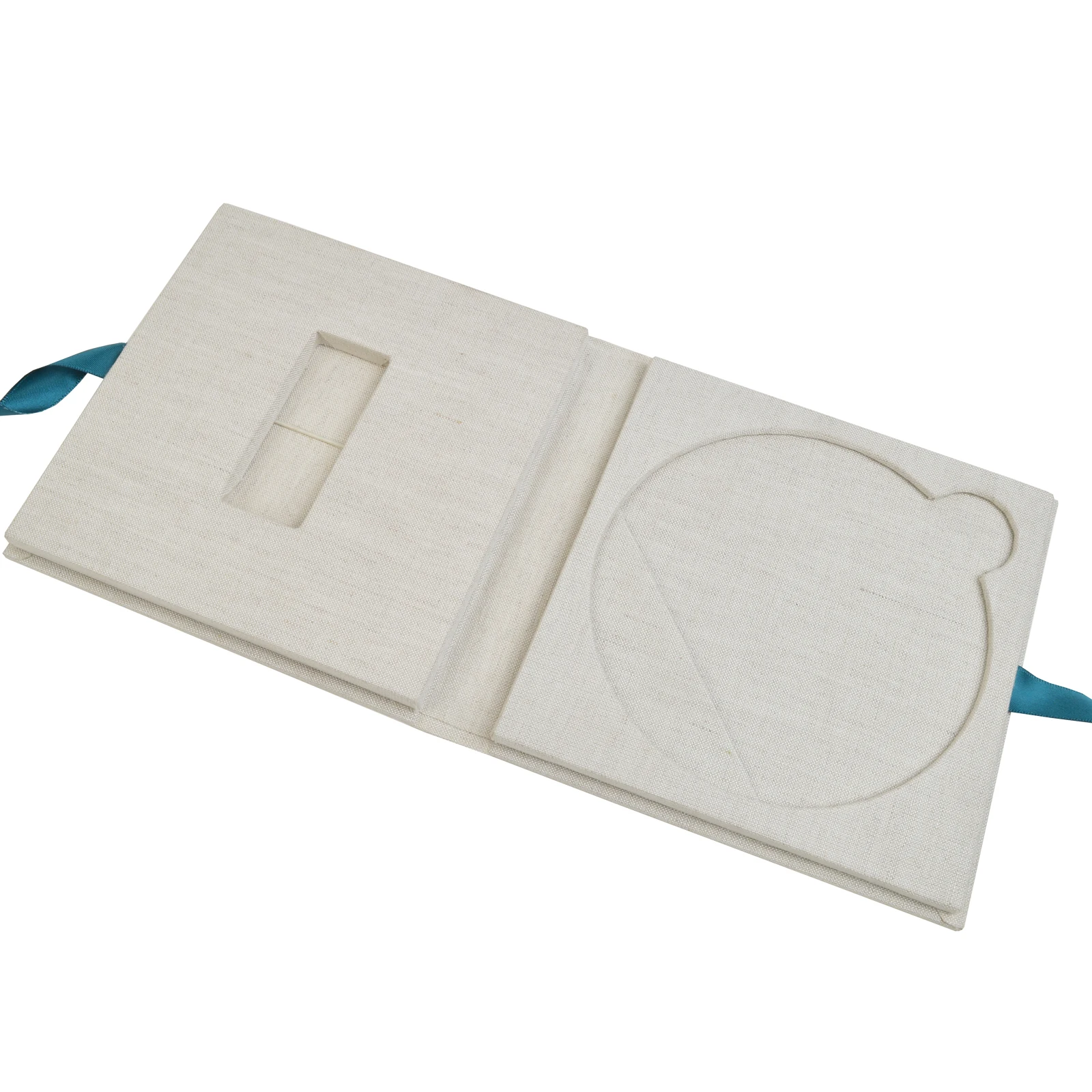 customize Linen USB DVD CD Case For Photographers
