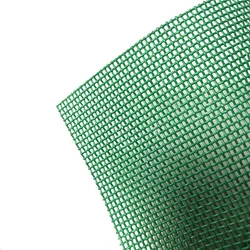 1*1 pvc woven mesh fabric vinyl coated polyester mesh