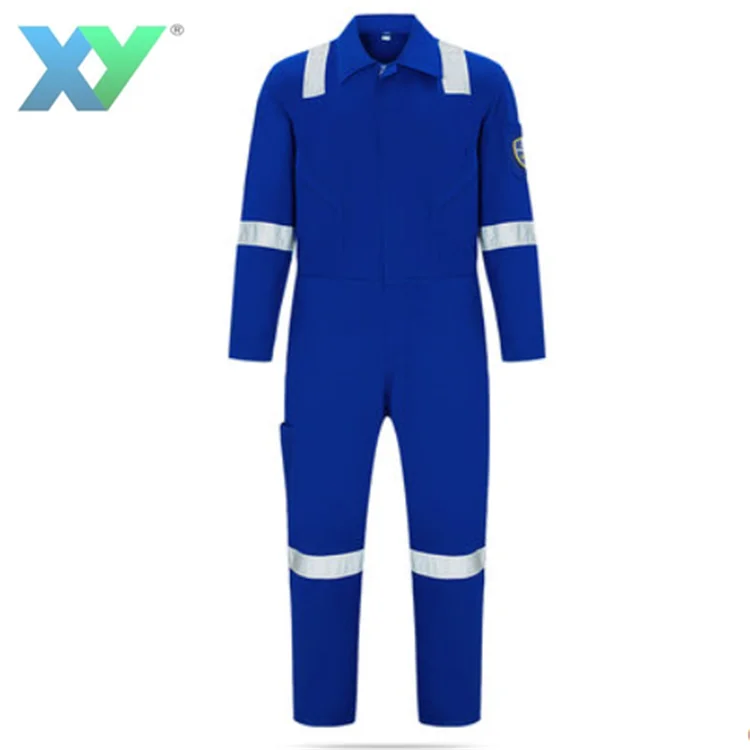 XianYing 100% хлопковая синяя тканая окрашенная огнестойкая