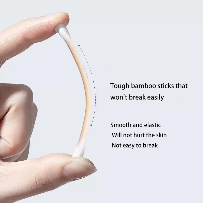 Sterile Gauze Swab with Bamboo Cotton Swabs for Medical Use