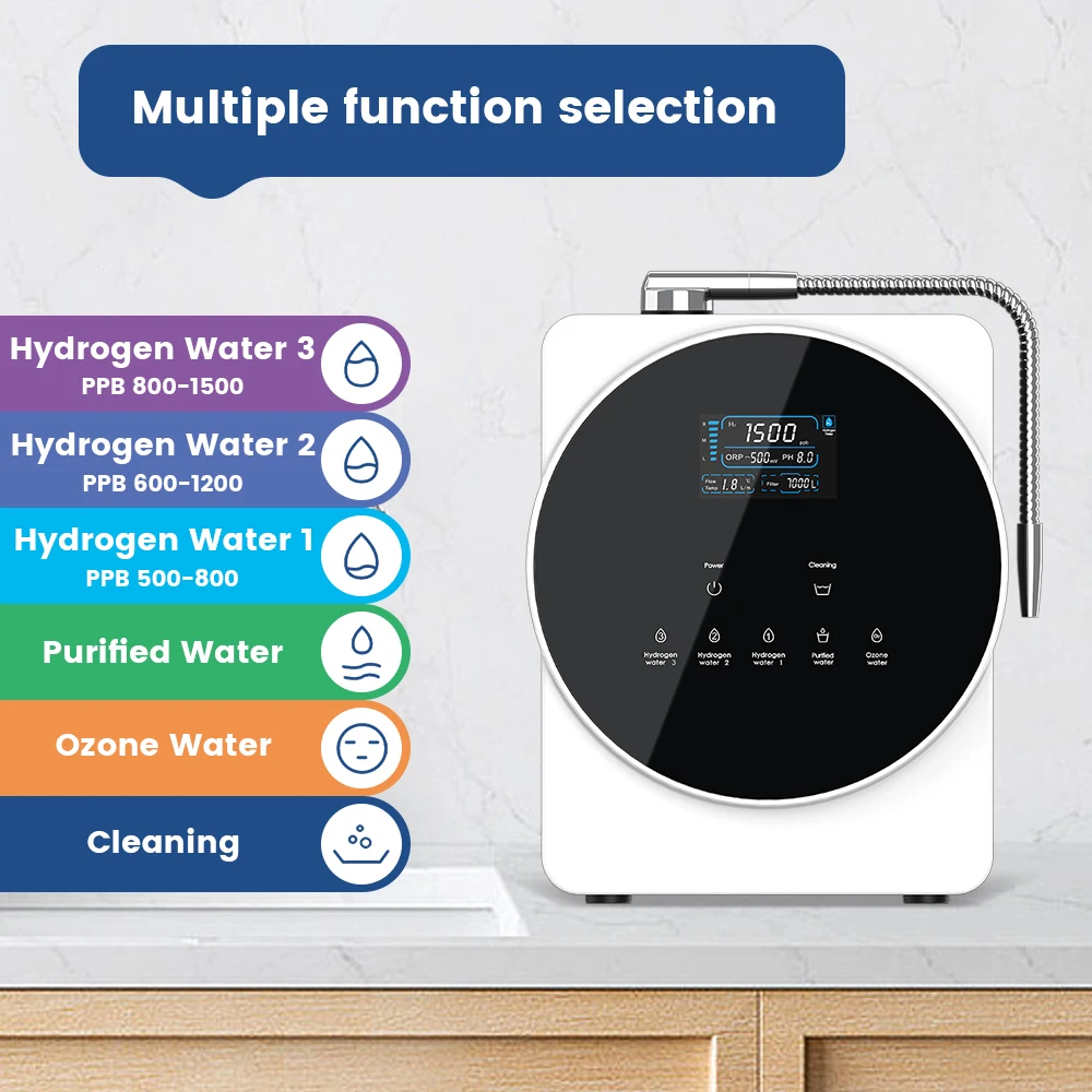 Hydrogen Water Filling Machine Household 1500 PPB Hydrogen Water Maker Dropshipping Japan Hydrogen Water Generator
