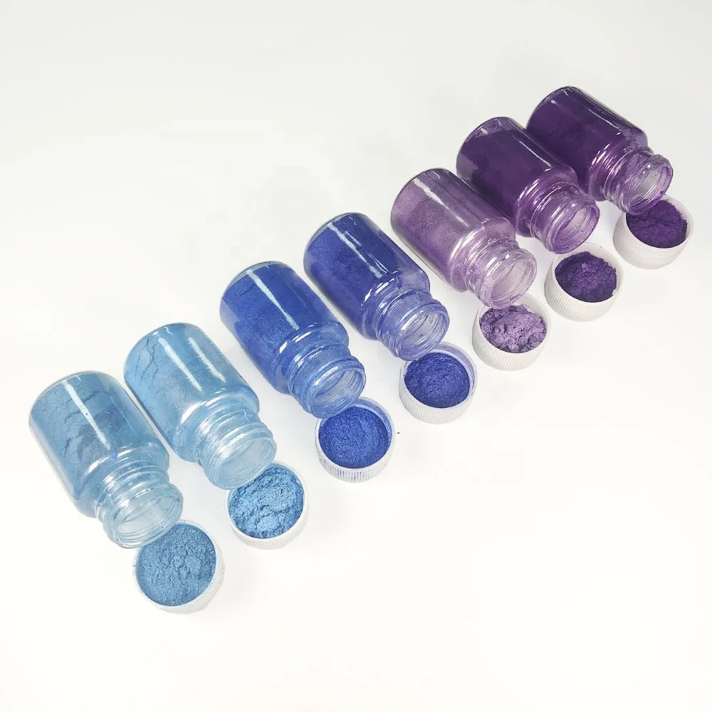 Wholesale Mica Powder Bulk Mica Pearl Pigment Powder Pearlescent Pigment For Epoxy Resin Hand Soap Candles Lip Gloss