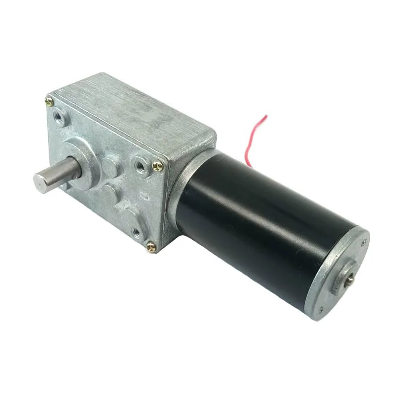 12V 24V 30W Generator Manufacturers Dc Motor Worm Gear Box Dual Shaft Dc Toy Motor