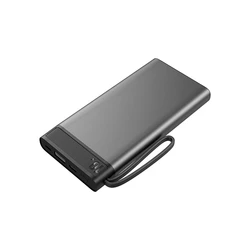 2020 Hot Product Type C USB PD Fast Charge Powerbank Portable Metal10000mAh Metal Power Bank With Aluminium Alloy