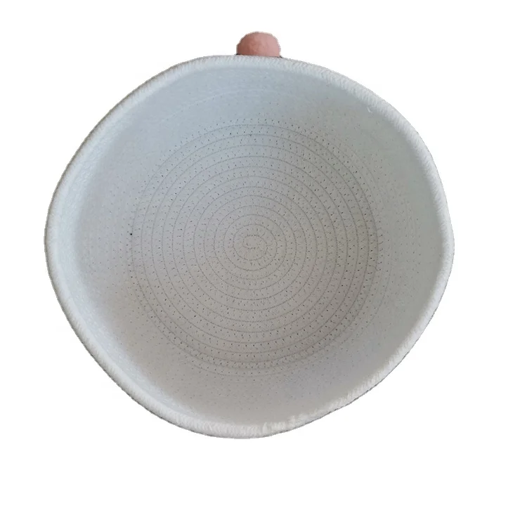 Small Cute Animal Nursery Cotton Rope Decoration storage basket