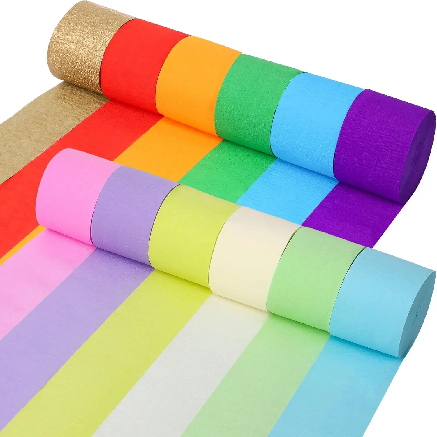 Italian crepe paper Crepe Paper Streamers papel crepe