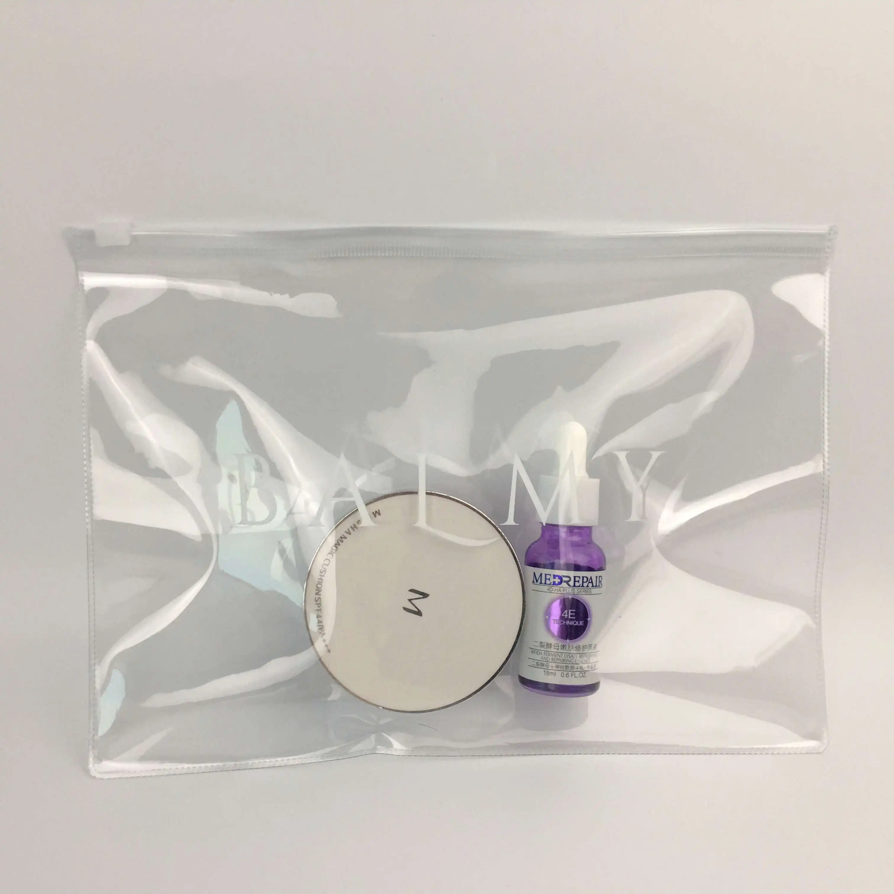 Made In China Superior Quality Pvc Cosmetic Bag Transparent Zipper Bag