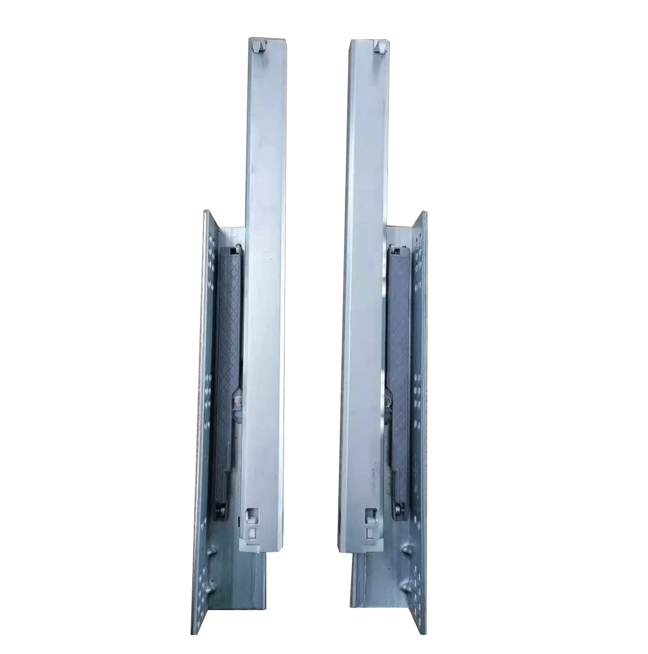 3 Fold Push To Open Hidden Telescopic Rails Soft Close Undermount Concealed Drawer Slide