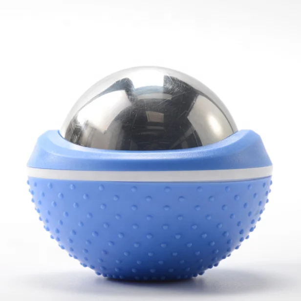 Amazon Hot Selling 60mm  Cold & Heat Sphere Massage Roller Ball Cold Therapy for Sport Muscle Relief